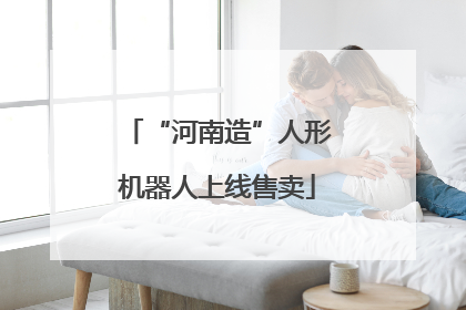 “河南造”人形机器人上线售卖