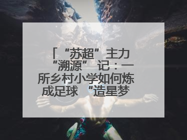 “苏超”主力 “溯源” 记：一所乡村小学如何炼成足球 “造星梦工场”