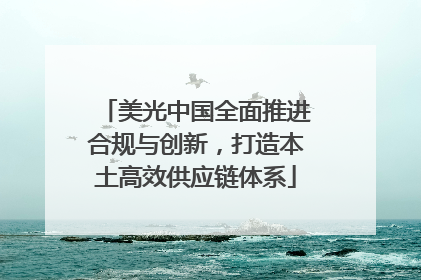 美光中国全面推进合规与创新，打造本土高效供应链体系