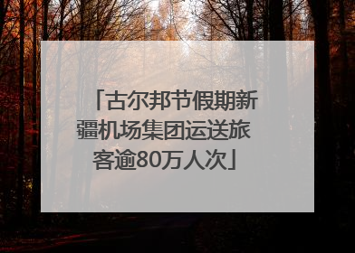 古尔邦节假期新疆机场集团运送旅客逾80万人次
