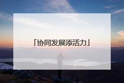 协同发展添活力