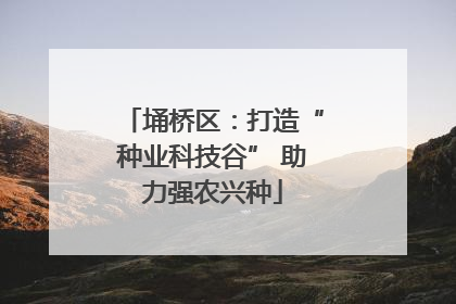 埇桥区：打造“种业科技谷” 助力强农兴种