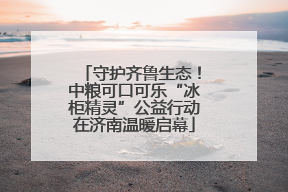 守护齐鲁生态！中粮可口可乐“冰柜精灵”公益行动在济南温暖启幕