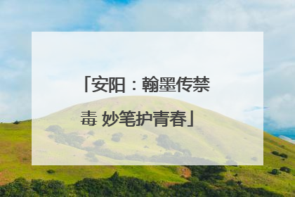 安阳：翰墨传禁毒 妙笔护青春