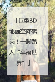 巨型3D地画空降鹤岗！一脚踏入“幸福世界”