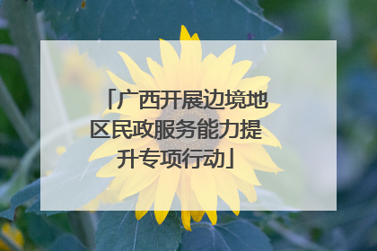 广西开展边境地区民政服务能力提升专项行动