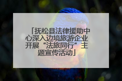 抚松县法律援助中心深入边境旅游企业开展“法旅同行”主题宣传活动