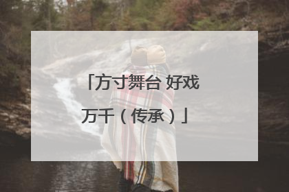 方寸舞台 好戏万千（传承）