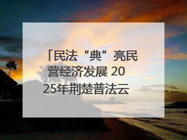 民法“典”亮民营经济发展 2025年荆楚普法云课堂第二期在武汉客厅开讲