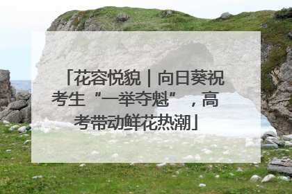 花容悦貌｜向日葵祝考生“一举夺魁”，高考带动鲜花热潮
