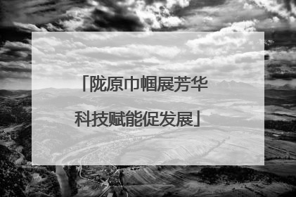 陇原巾帼展芳华 科技赋能促发展