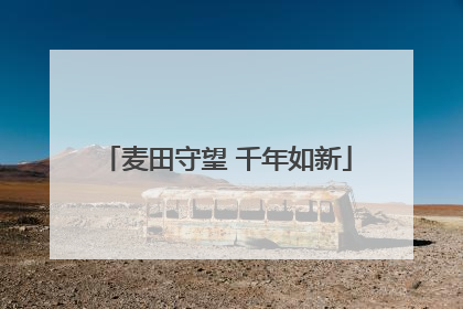 麦田守望 千年如新