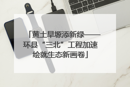 黄土旱塬添新绿——环县“三北”工程加速绘就生态新画卷