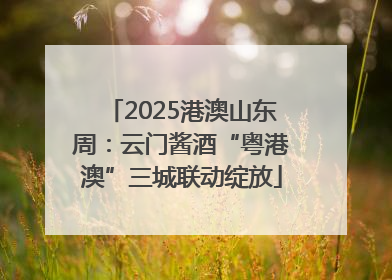 2025港澳山东周：云门酱酒“粤港澳”三城联动绽放