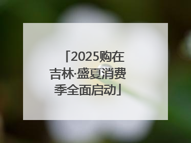 2025购在吉林·盛夏消费季全面启动